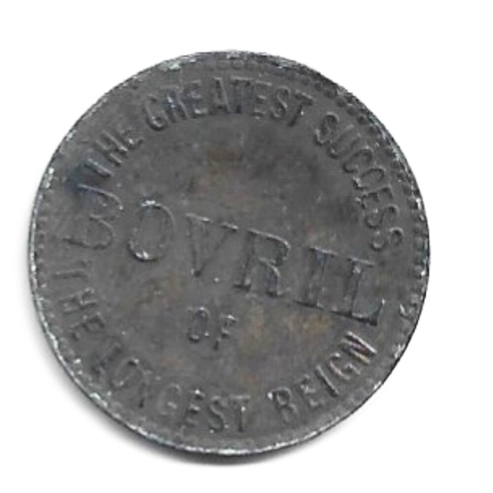 1897 Bovril Diamond Jubilee Year Token (b196)